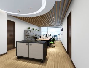 31-办公室MAX模型/办公大厅场景模型