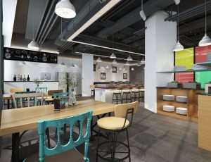 04-餐厅/自助餐厅/火锅店/MAX模型餐厅/自助餐厅/火锅店场景模型