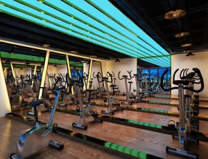 06-健身房MAX模型/健身房场景模型