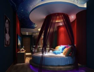 25-酒店客房/单间标间MAX模型酒店客房/单间标间场景模型