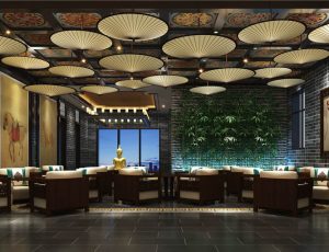 27-理发店模型/吧台/大厅/其他MAX模型场景模型