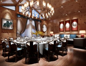 73-餐厅包房/包间MAX模型餐厅包房/包间场景模型