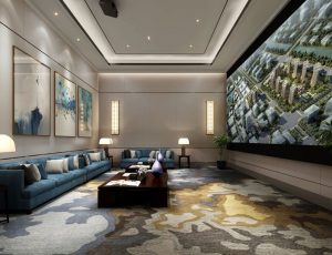 27-会议室/培训室MAX模型/开会培训室场景模型