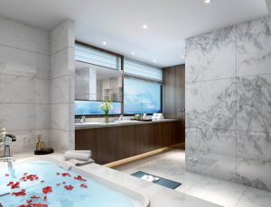 37-酒店卫生间MAX模型/公共卫生间场景模型