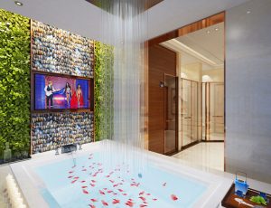 23-酒店卫生间MAX模型/公共卫生间场景模型