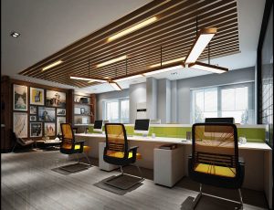 13-办公室MAX模型/办公大厅场景模型