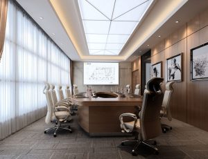 08-会议室/培训室MAX模型/开会培训室场景模型