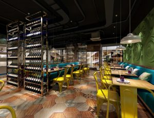 21-餐厅/自助餐厅/火锅店/MAX模型餐厅/自助餐厅/火锅店场景模型