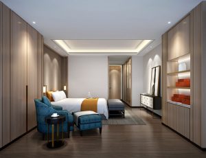 61-酒店客房/单间标间MAX模型酒店客房/单间标间场景模型