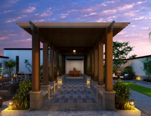 01-庭院/吧台/大厅/其他MAX模型场景模型