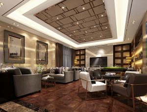 03-会客室/接待室MAX模型/贵宾接待/接待区场景模型