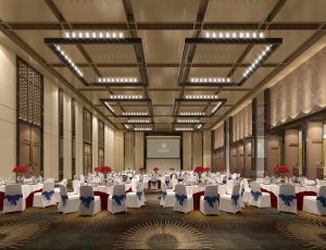 04-宴会厅MAX模型/公装工装宴会厅/宴会厅场景模型