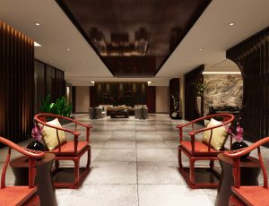 43-前台/服务台/接待台MAX模型前台/服务台场景模型