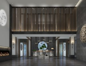 72-前台/服务台/接待台MAX模型前台/服务台场景模型