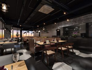 19-餐厅/自助餐厅/火锅店/MAX模型餐厅/自助餐厅/火锅店场景模型