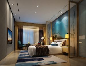 104-酒店客房/单间标间MAX模型酒店客房/单间标间场景模型