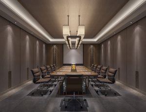 34-会议室/培训室MAX模型/开会培训室场景模型