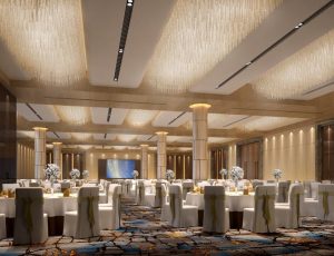 07-宴会厅MAX模型/公装工装宴会厅/宴会厅场景模型