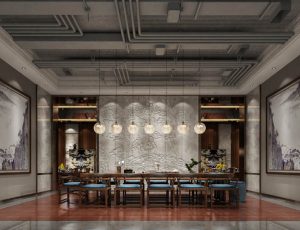 31-会客室/接待室MAX模型/贵宾接待/接待区场景模型