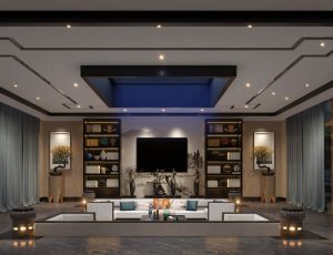 39-会客室/接待室MAX模型/贵宾接待/接待区场景模型