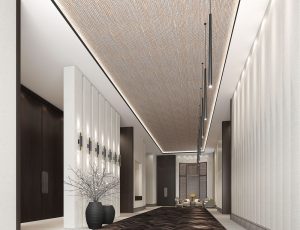 43-走廊/电梯间MAX模型/过道/电梯间场景模型