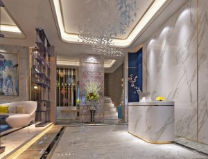 66-前台/服务台/接待台MAX模型前台/服务台场景模型