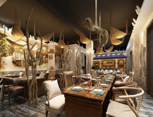 90-餐厅/自助餐厅/火锅店/MAX模型餐厅/自助餐厅/火锅店场景模型