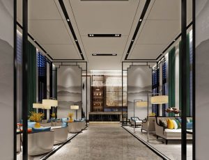 38-会客室/接待室MAX模型/贵宾接待/接待区场景模型