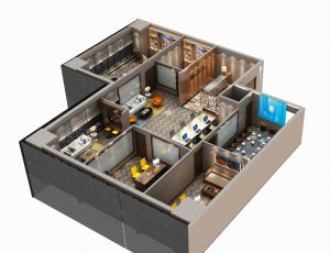 34-理发店模型/吧台/大厅/其他MAX模型场景模型