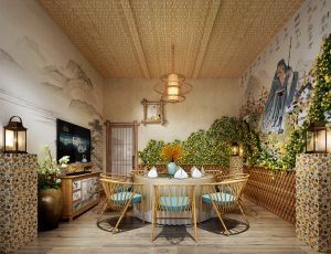 57-餐厅包房/包间MAX模型餐厅包房/包间场景模型