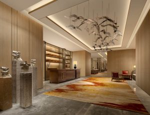 12-酒店大堂MAX模型/酒店大堂场景模型