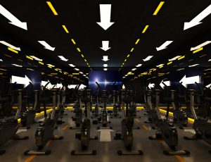 18-健身房MAX模型/健身房场景模型