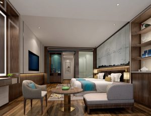 04-酒店客房/单间标间MAX模型酒店客房/单间标间场景模型