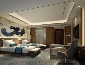 11-酒店客房/单间标间MAX模型酒店客房/单间标间场景模型