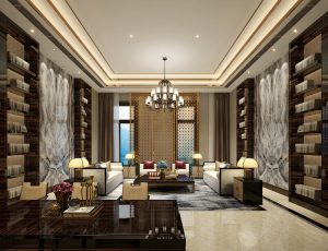 42-会客室/接待室MAX模型/贵宾接待/接待区场景模型