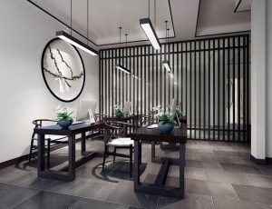 10-办公室MAX模型/办公大厅场景模型