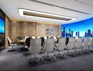 07-会议室/培训室MAX模型/开会培训室场景模型