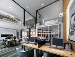 04-办公室MAX模型/办公大厅场景模型