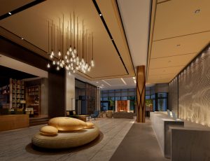 04-酒店大堂MAX模型/酒店大堂场景模型