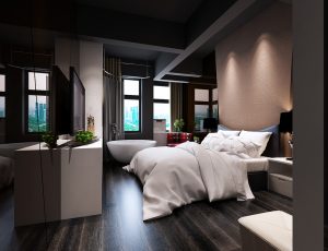 56-酒店客房/单间标间MAX模型酒店客房/单间标间场景模型