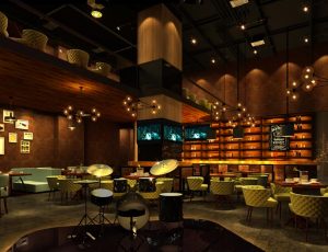 01-酒吧MAX模型/公装工装KTV酒吧场景模型