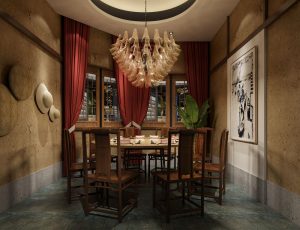 58-餐厅包房/包间MAX模型餐厅包房/包间场景模型