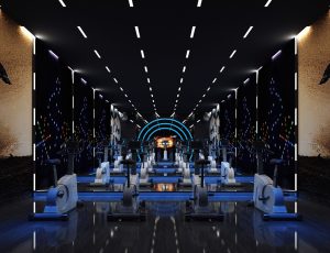 31-健身房MAX模型/健身房场景模型