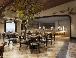 53-餐厅/自助餐厅/火锅店/MAX模型餐厅/自助餐厅/火锅店场景模型