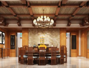 61-餐厅包房/包间MAX模型餐厅包房/包间场景模型