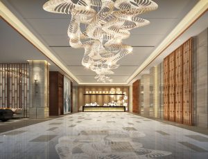 15-酒店大堂MAX模型/酒店大堂场景模型