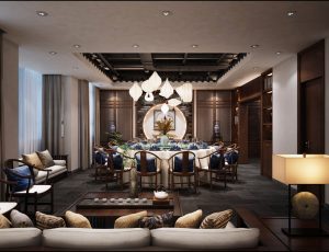 96-餐厅包房/包间MAX模型餐厅包房/包间场景模型