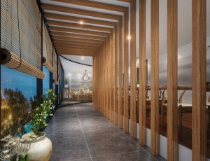 45-走廊/电梯间MAX模型/过道/电梯间场景模型