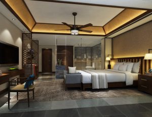 50-酒店客房/单间标间MAX模型酒店客房/单间标间场景模型