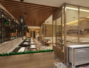 10-餐厅/自助餐厅/火锅店/MAX模型餐厅/自助餐厅/火锅店场景模型